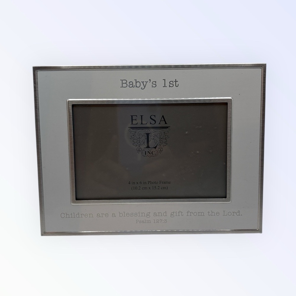 Elsa 5 In X 7 In Photo Frame Baby's Are‎ A Blessing And A Gift From God